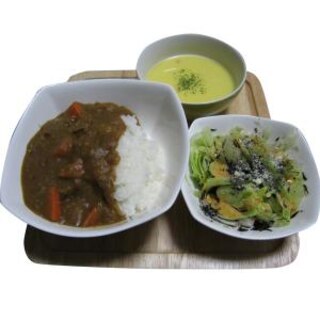 シンプルなカレー